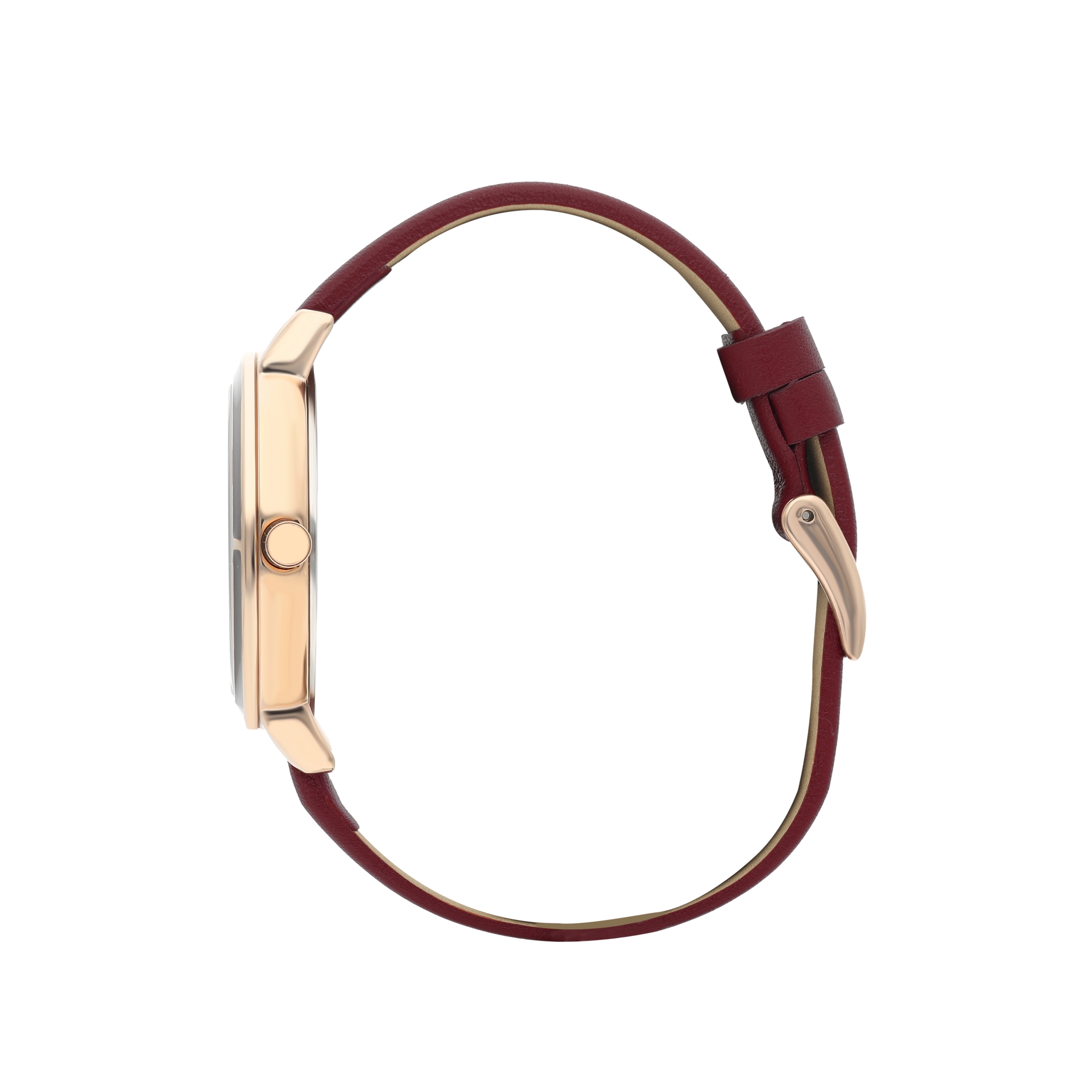 LEE COOPER-Women's Rose Gold 34mm watch w/White Dial