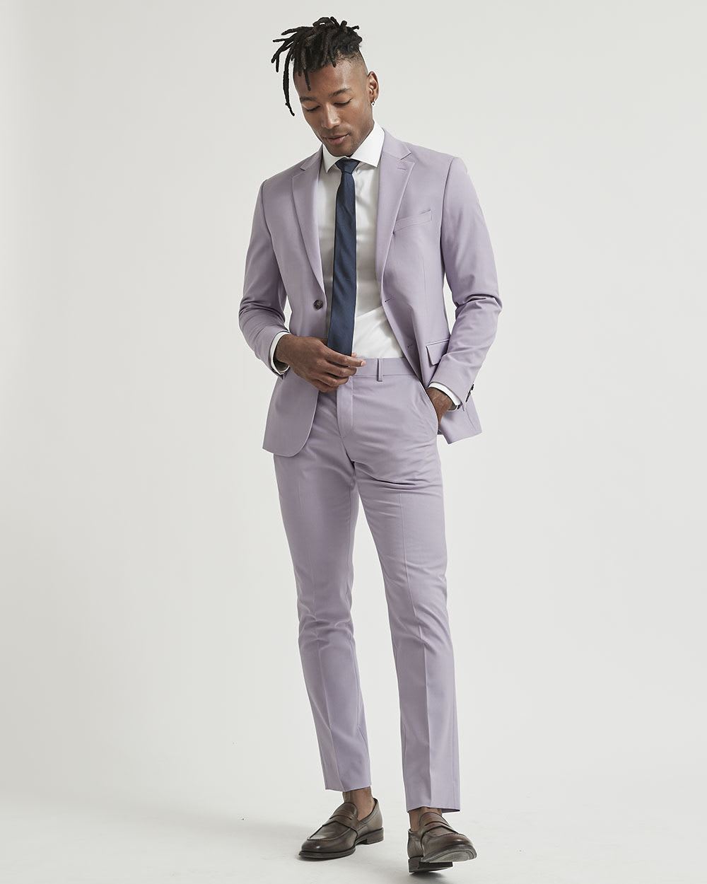 Solid Suit Pant