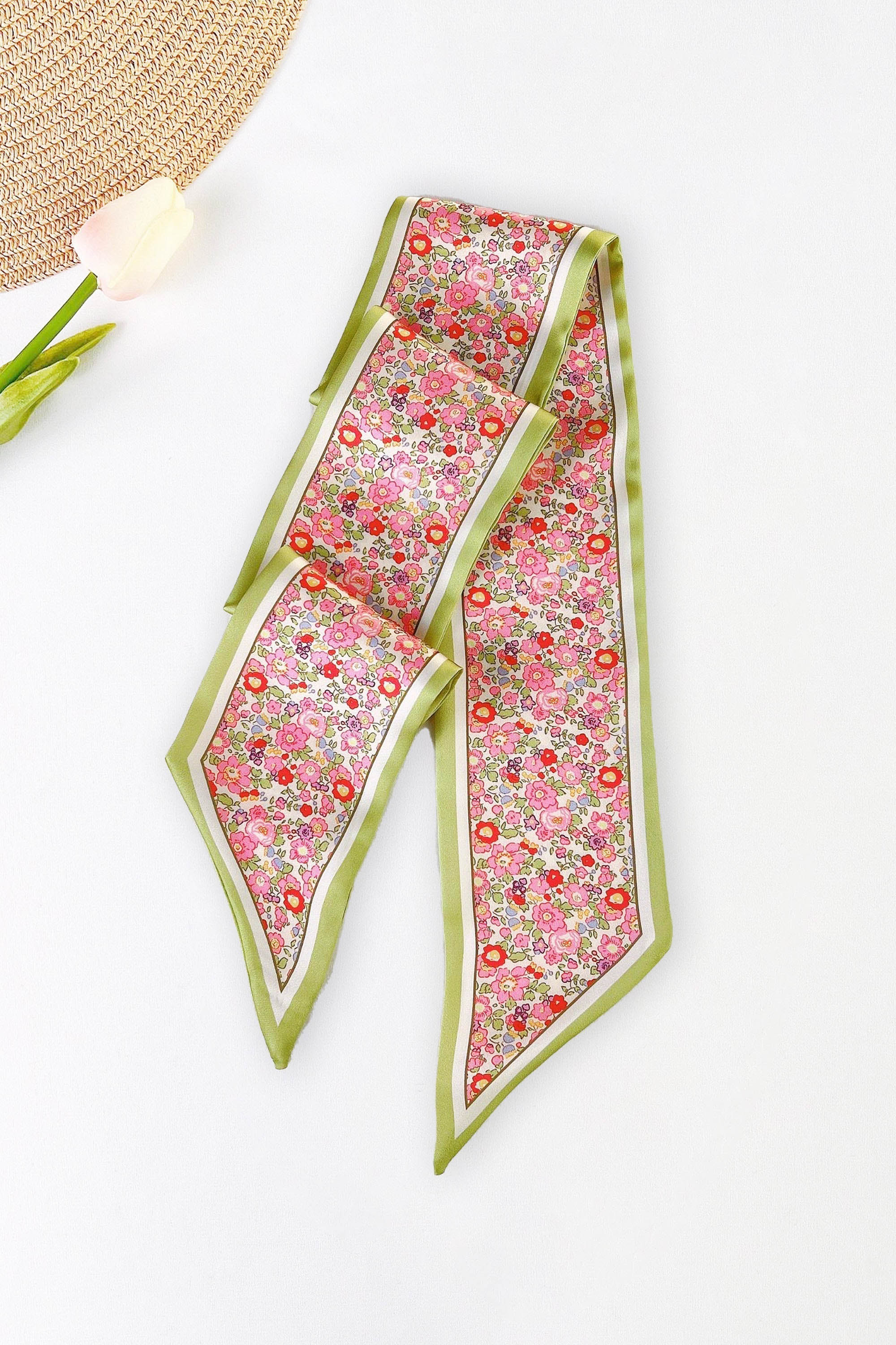 Classicharms-Mera Baroque Pearl Necklace & Scarf Set