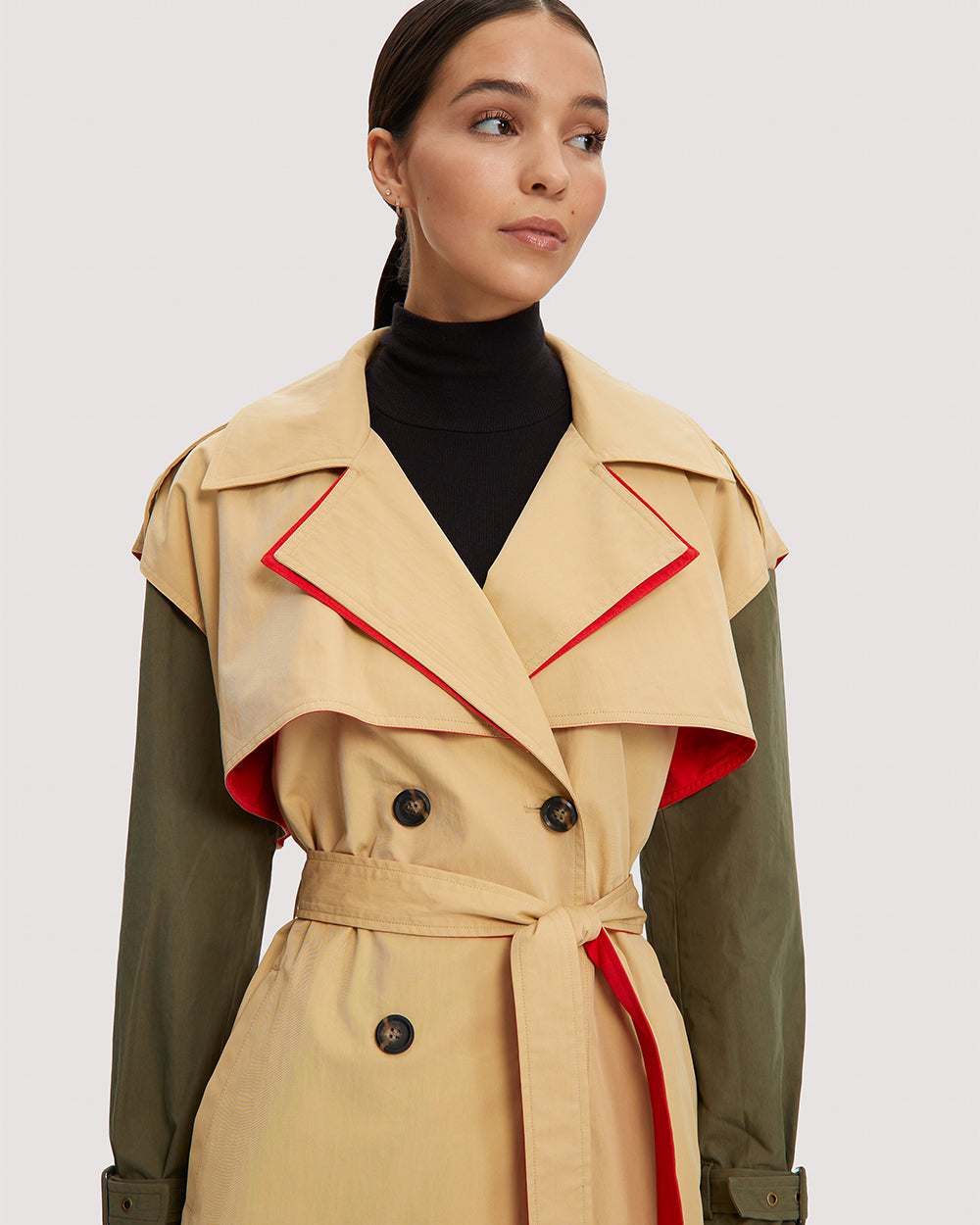 Noize - Charlotta Long Length Trenchcoat