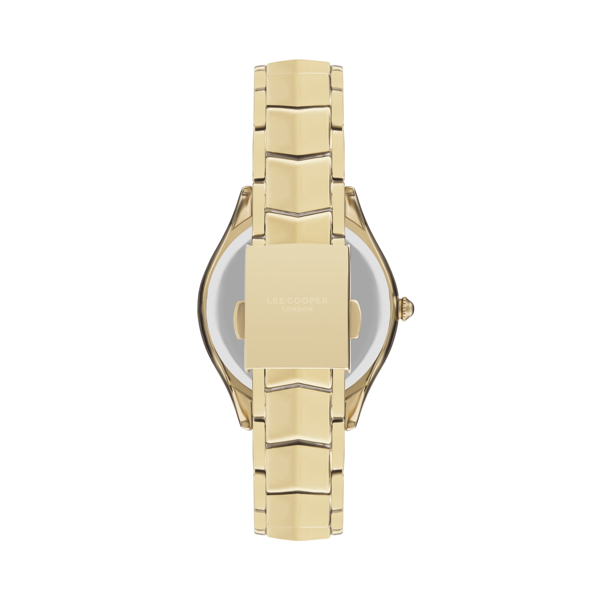 LEE COOPER-Women's Silver 33mm watch w/White Dial