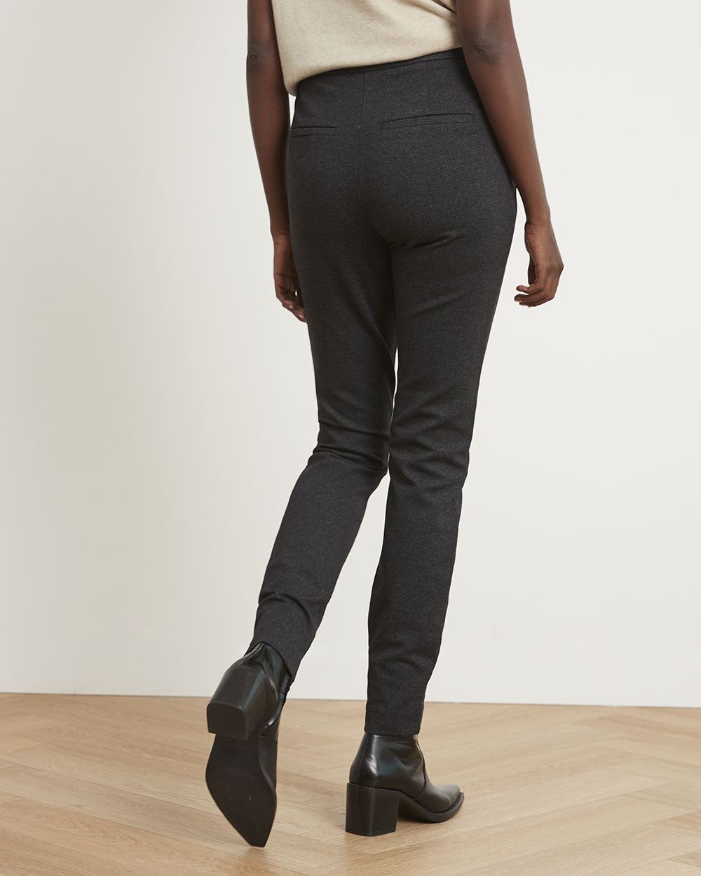 High-Rise Heavy Knit Legging Pant