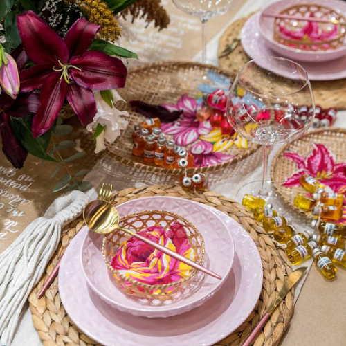 Oxford Mia Quartz 20 Pieces Dinnerware Set Service for 4