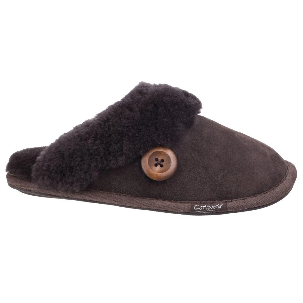 Cotswold - Womens/Ladies Lechlade Sheepskin Mule Slippers