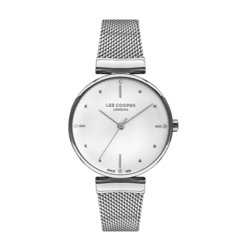 LEE COOPER-Women's Rose Gold 34mm watch w/Black Dial