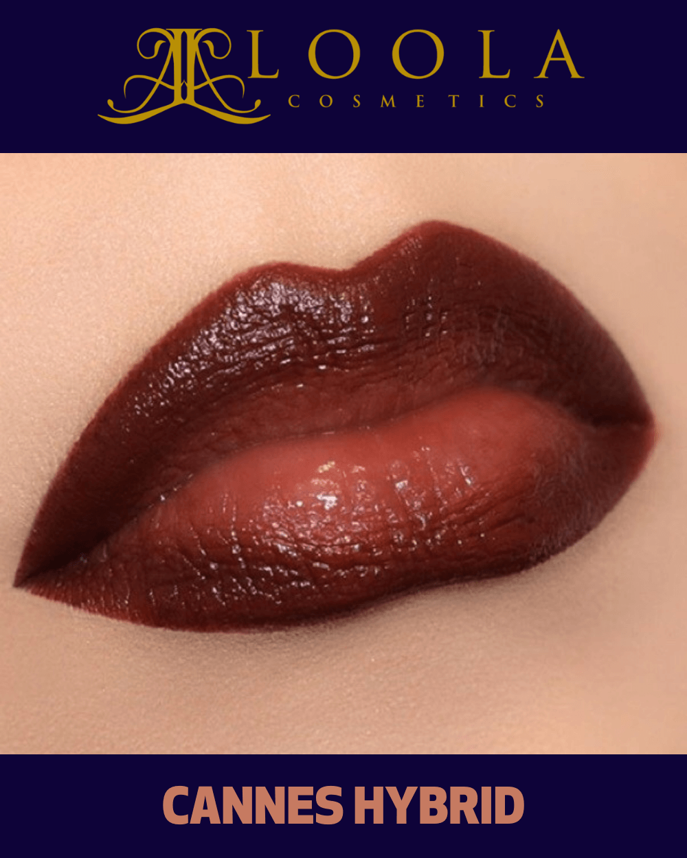 Loola Cosmetics - CANNES HYBRID SHINE - LIPGLOSS AND LIPSTICK DUO