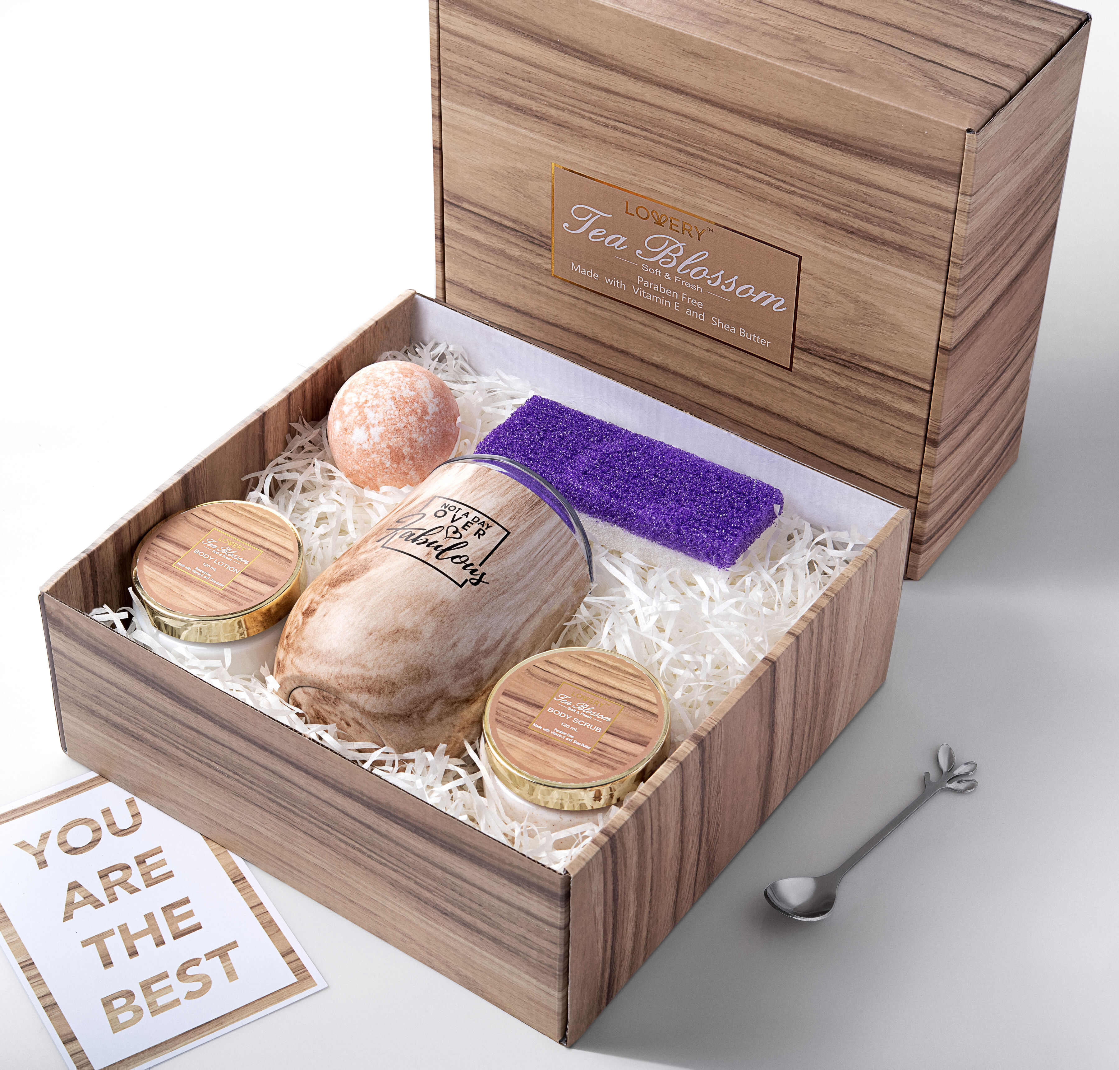 Lovery Thank You Gift Box, Inspirational Gifts, Appreciation Gift, Handmade Care Package