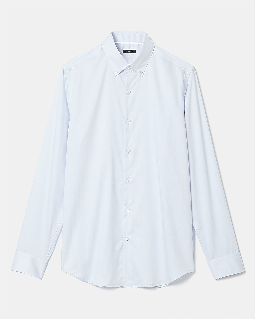 Tailored-Fit Herringbone Dress Shirt