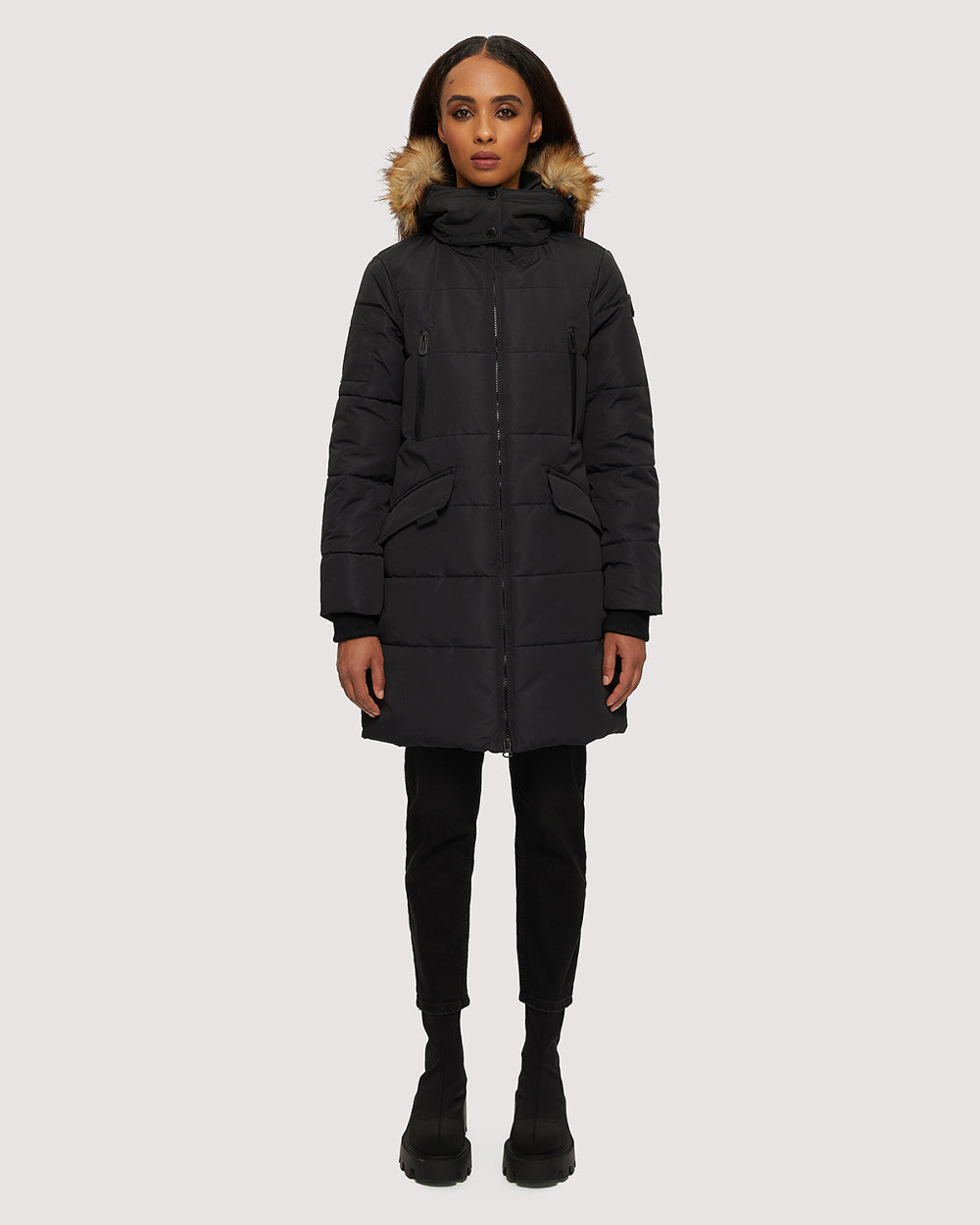 Noize - Addie Mid Length Parka