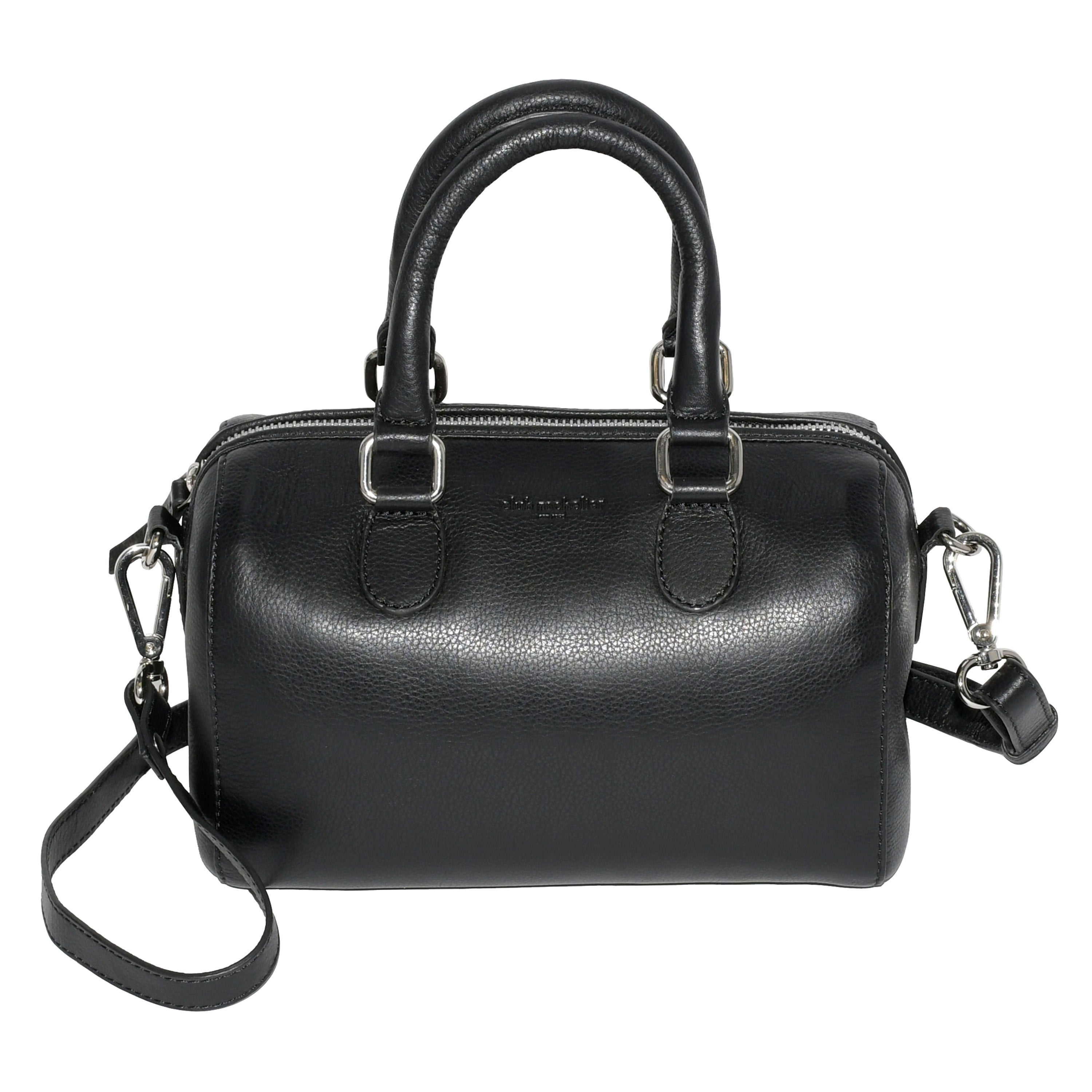 Club Rochelier Ladies Small Leather Barrel Bag with Adjustable Strap