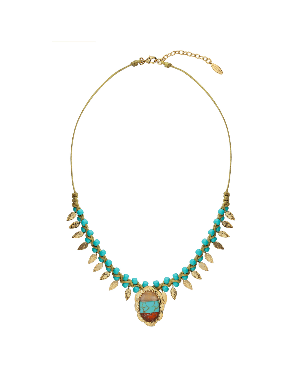 Hipanema CHETUMAL Turquoise Necklace