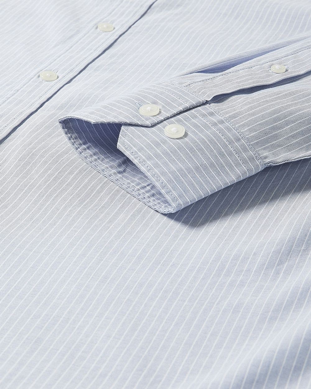 Light-Blue Striped Shirt