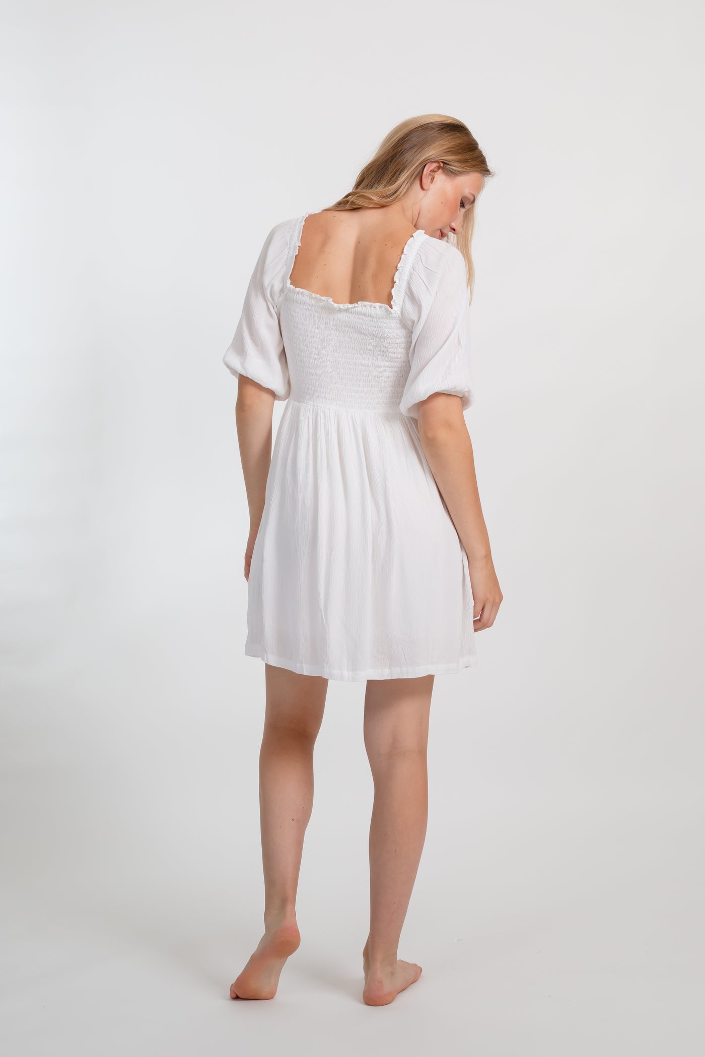 Koy Resort Smocked Dress