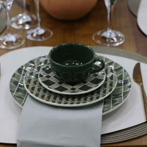 Oxford Unni Piastrella 20 Pieces Dinnerware Set Service for 4