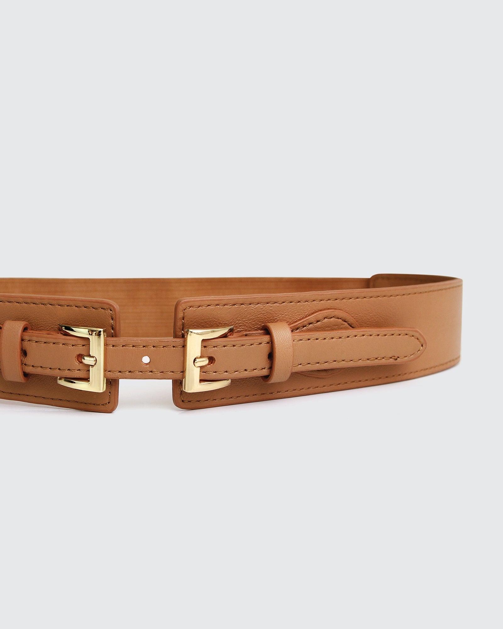 Belle & Bloom London Fog Leather Waist Belt