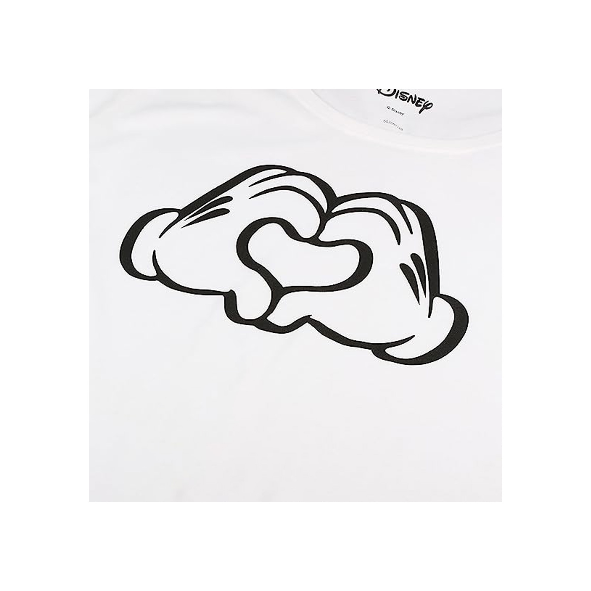 Disney - Womens/Ladies Love Hands Mickey Mouse T-Shirt