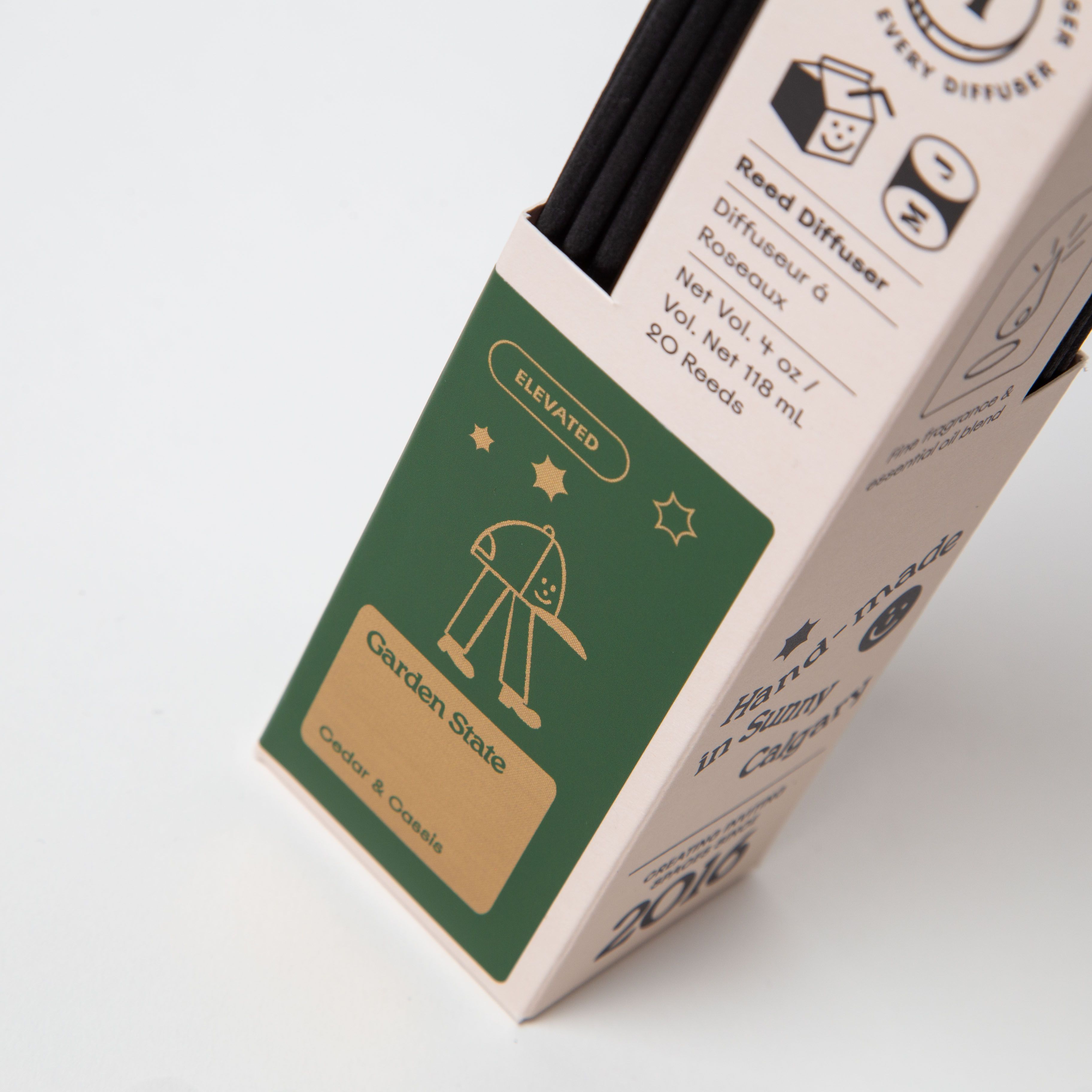 Milk Jar Garden State Reed Diffuser | Cedar & Cassis 4oz