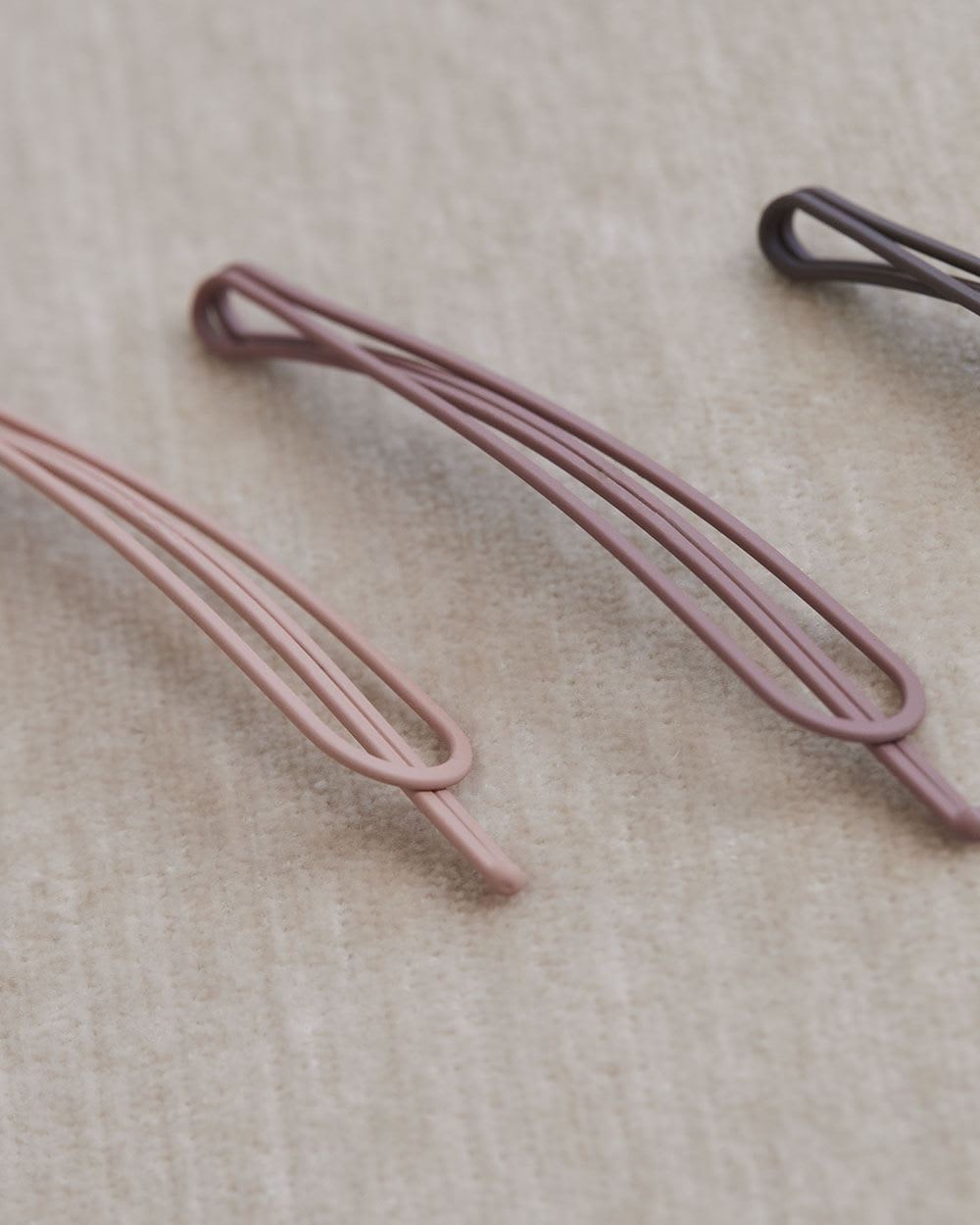 Solid Hair Pins, Set of 5