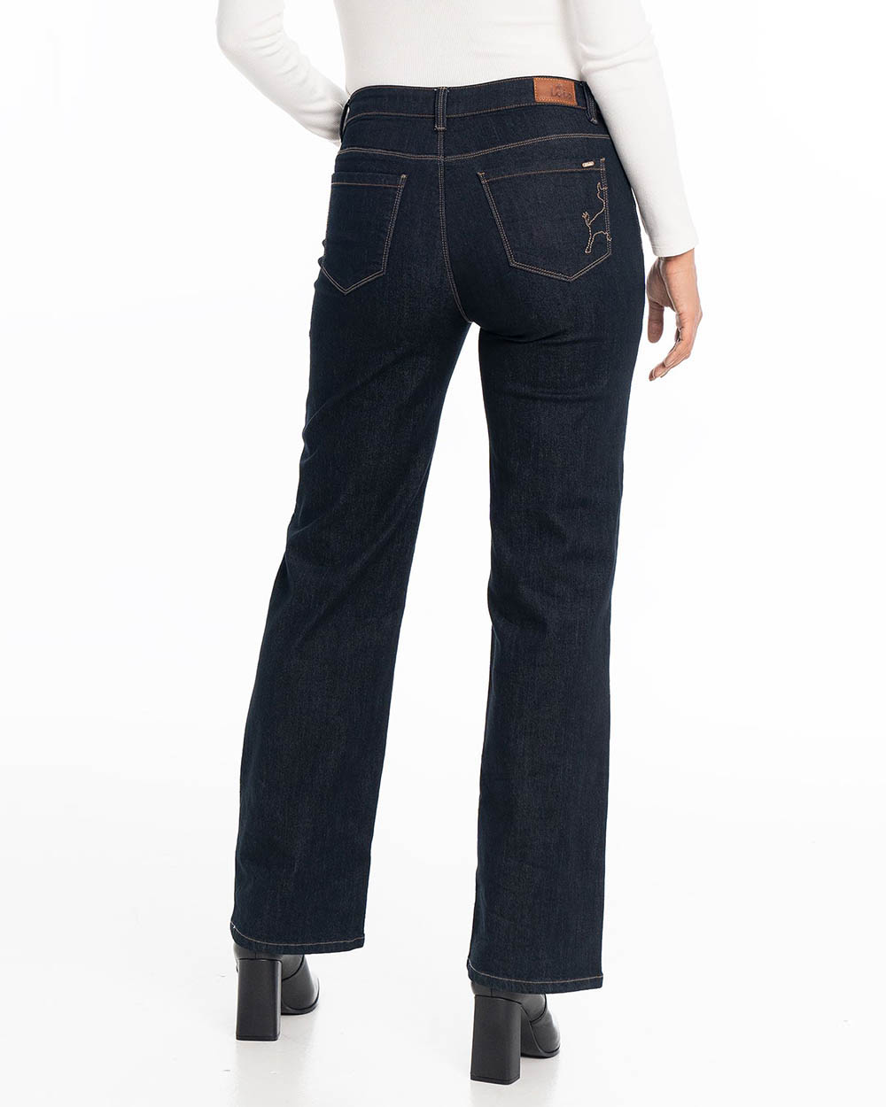 LOIS - Georgia Wide Dark Indigo Jeans