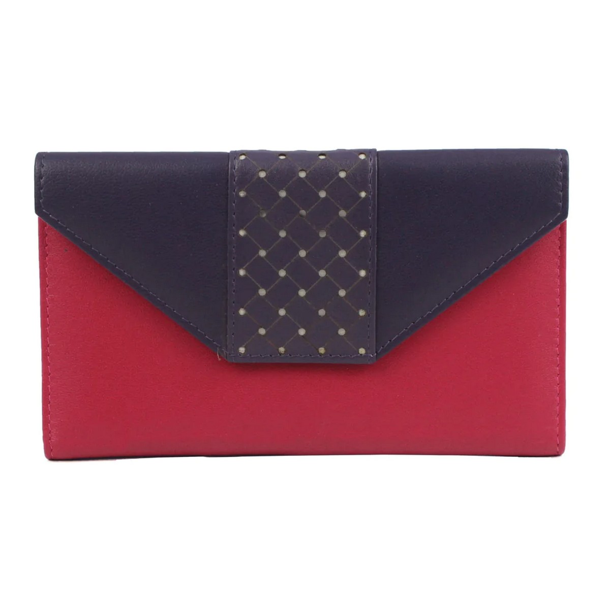 Eastern Counties Leather - Donna Contrast Panel Leather Coin Purse