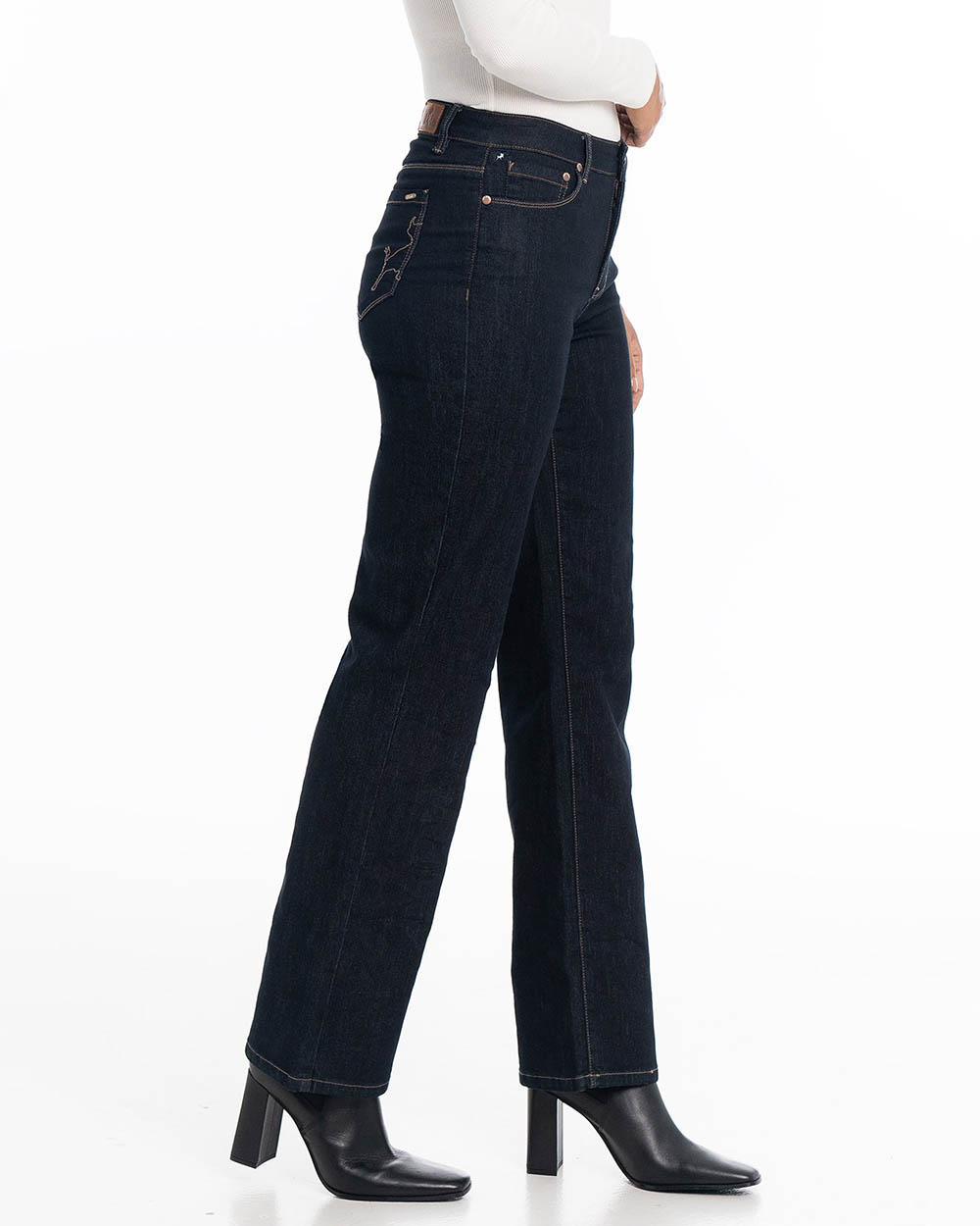 LOIS - Georgia Wide Dark Indigo Jeans