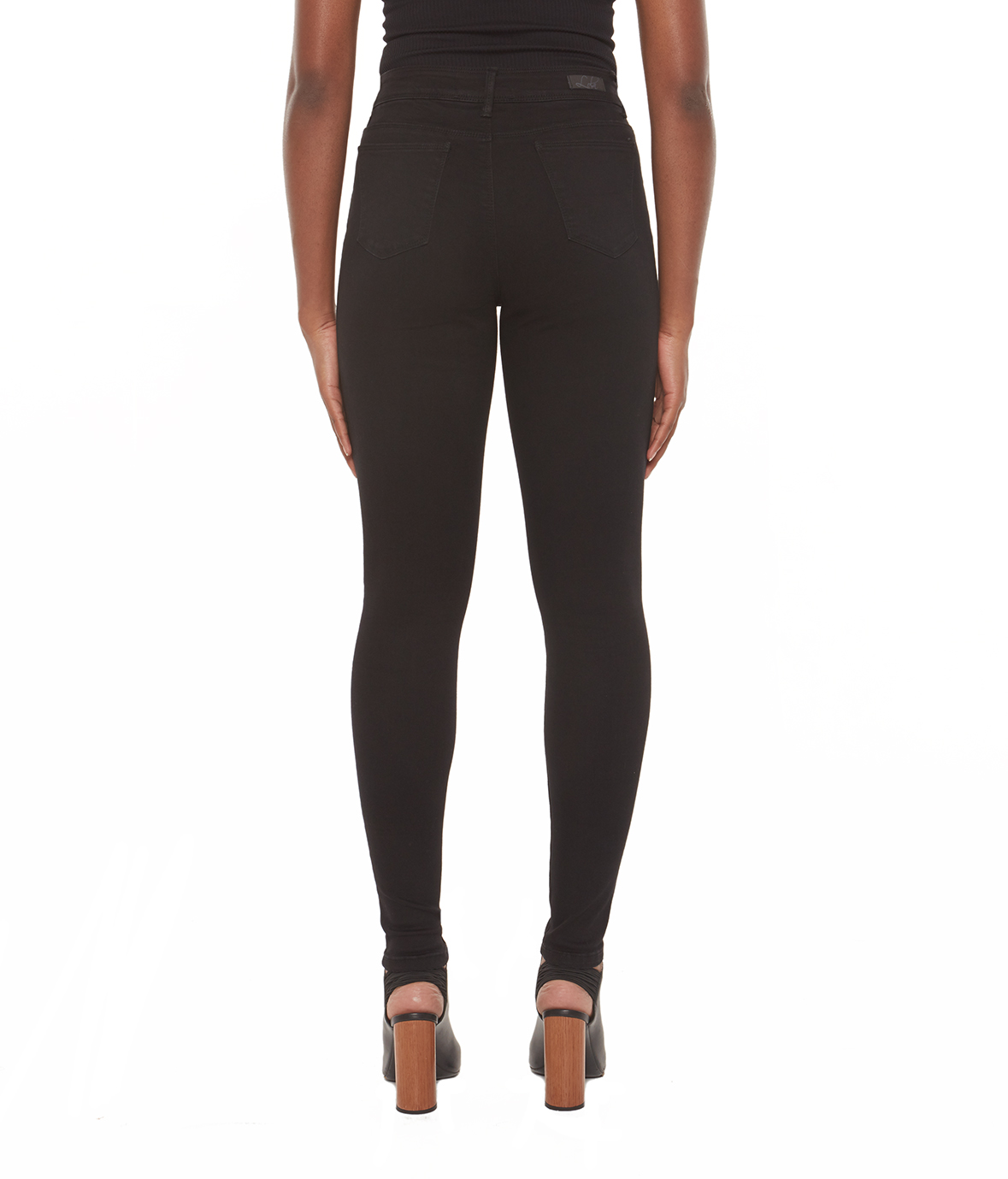 Lola Jeans Alexa-BLK High Rise Skinny Jeans
