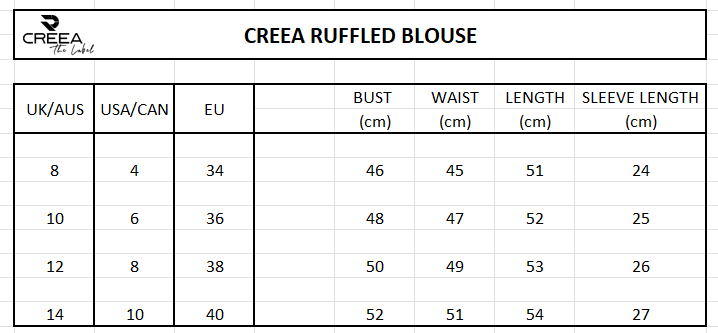 Creea Ruffled Blouse