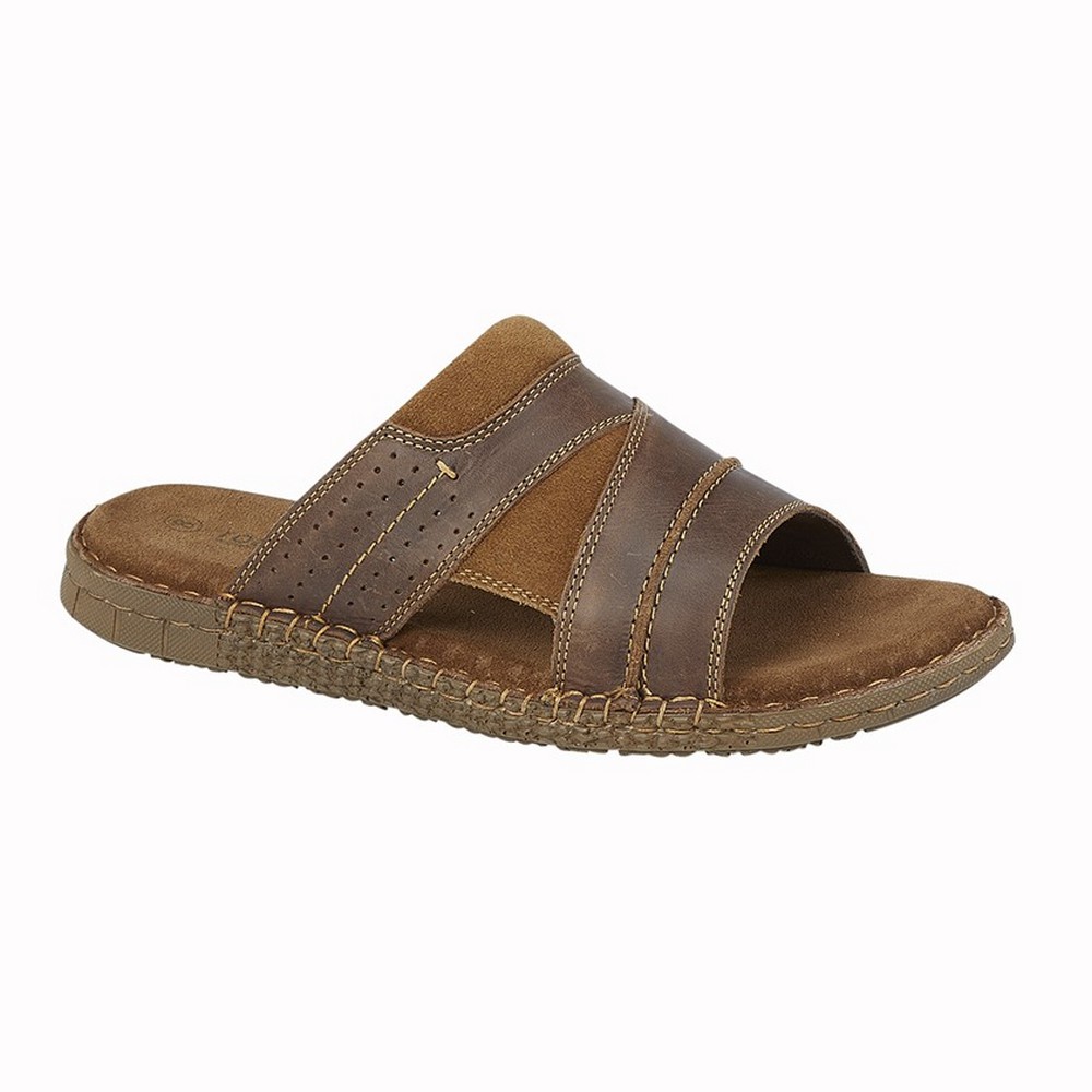 Roamers - Mens Suede Sandals