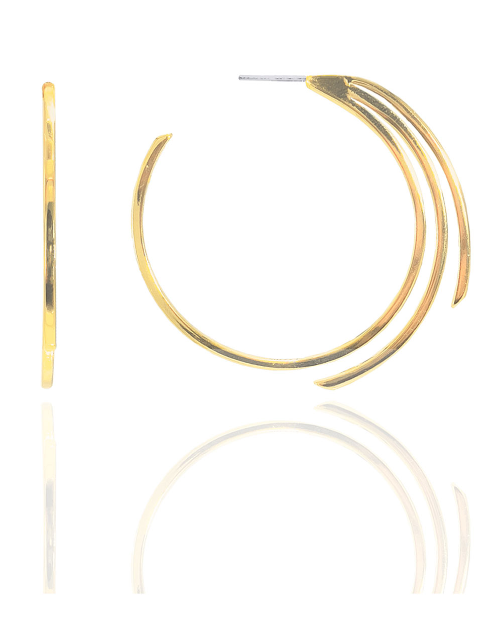 Damiana Shooting Star Hoop Earrings - Syd + Pia NYC™