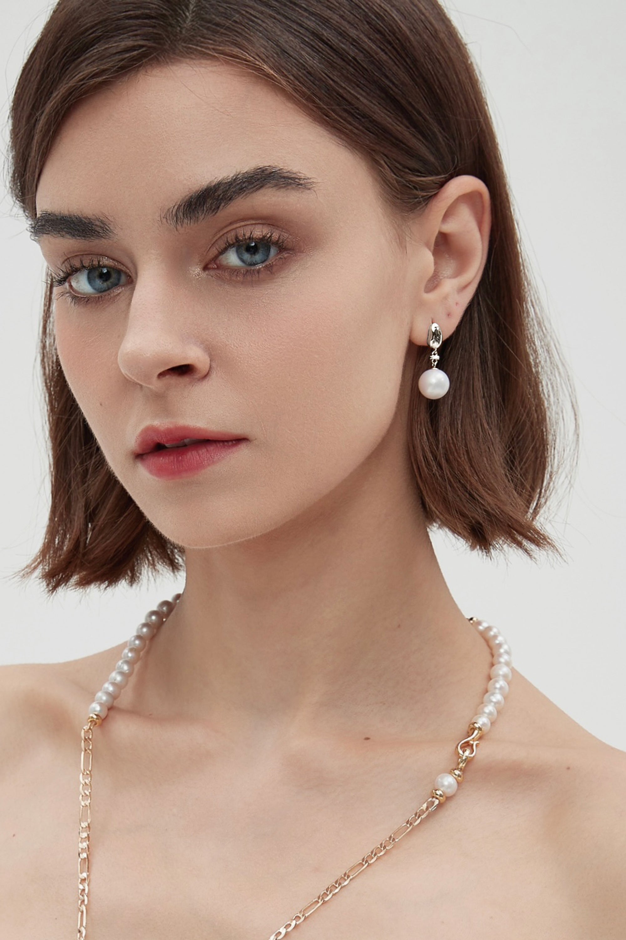 Classicharms-Doris Freshwater Pearl Drop Earrings