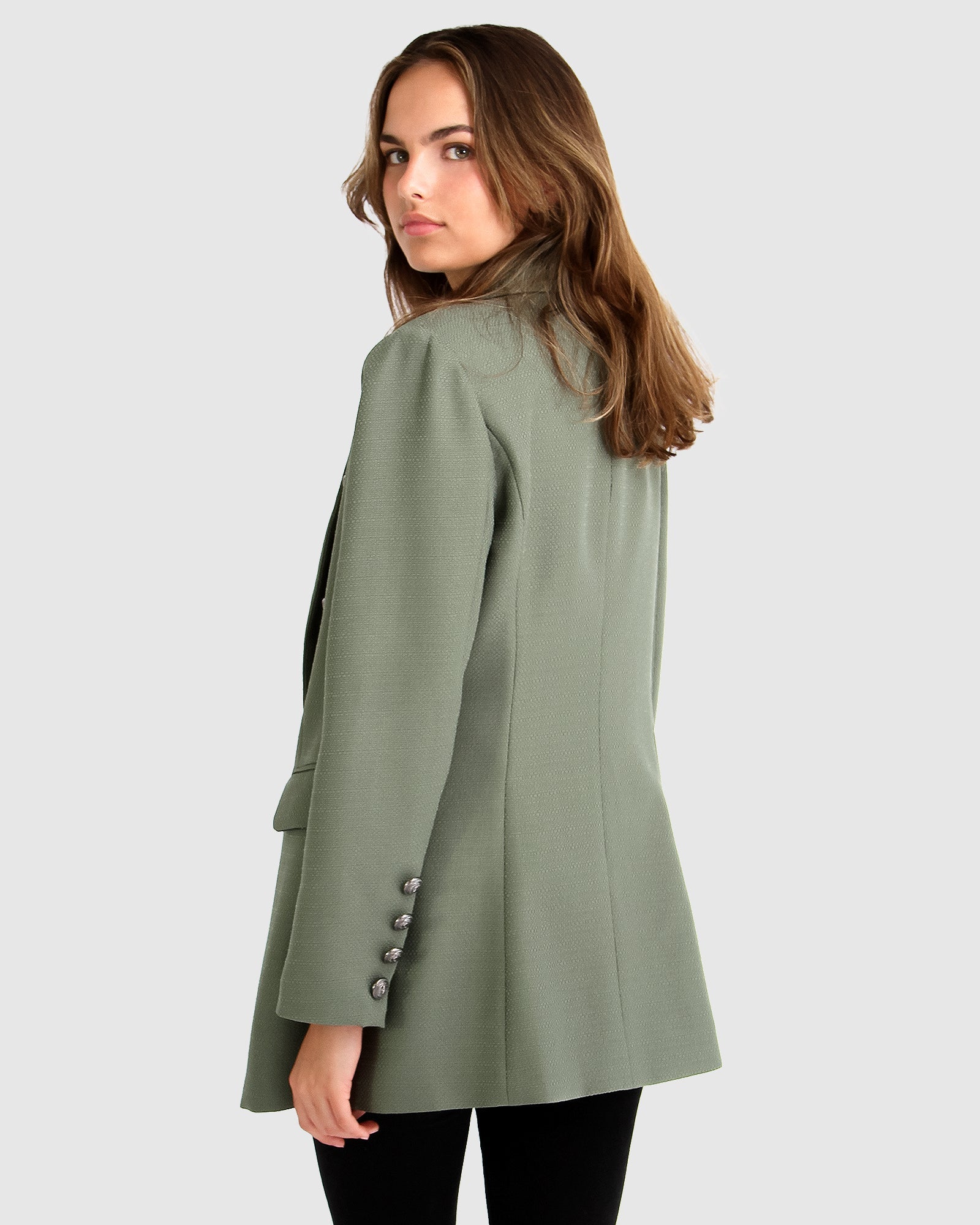 Belle & Bloom Princess Polina Textured Weave Blazer