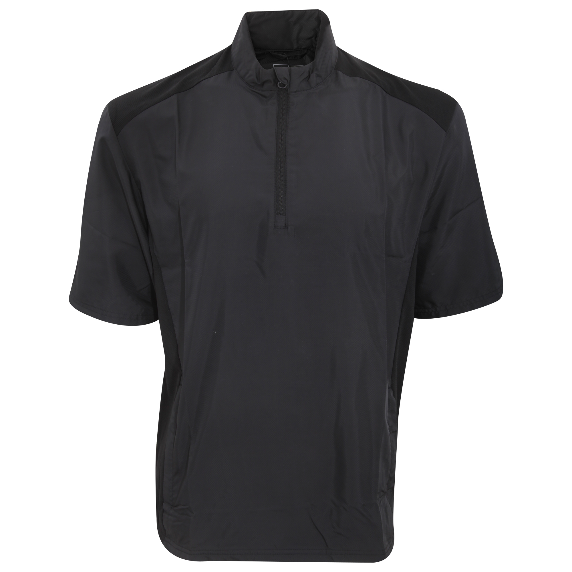 Adidas - Mens Club Wind Water Resistant & Windproof Short Sleeve 1/4 Zip Neck Top