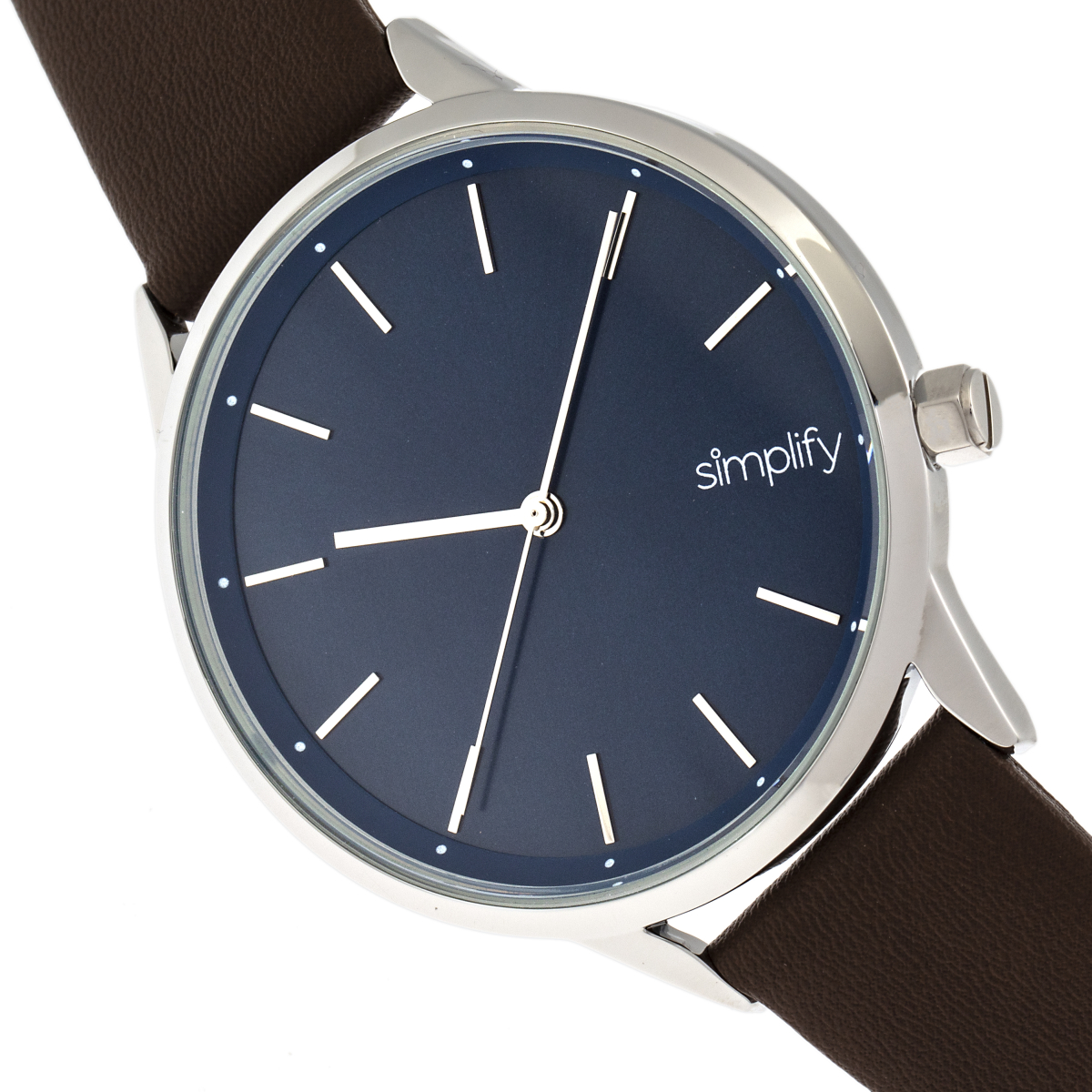Simplify - The 6700 Series Strap Watch - Black/Silver