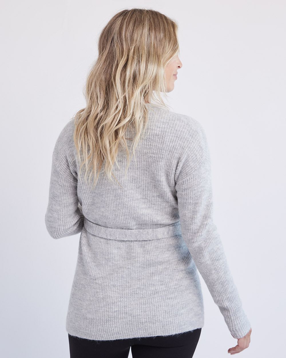 Nursing Wrap Sweater - Thyme Maternity