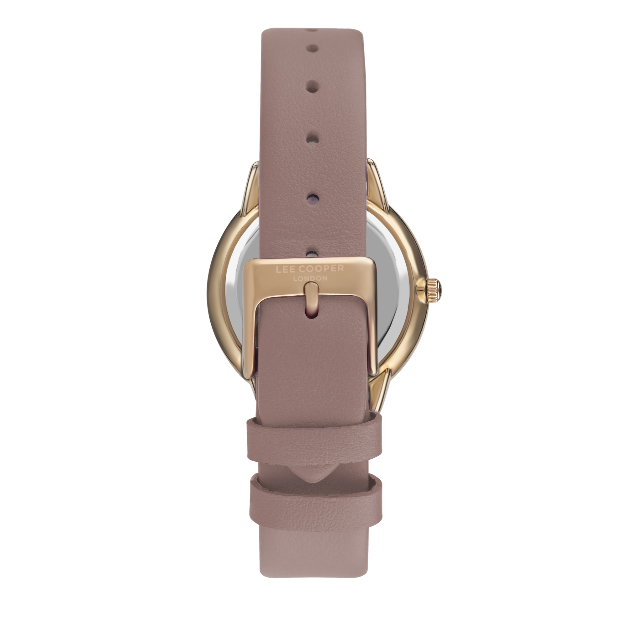 LEE COOPER-Women's Rose Gold 34mm watch w/Grey Dial