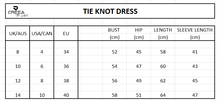 Creea Knotted Shirt Dress