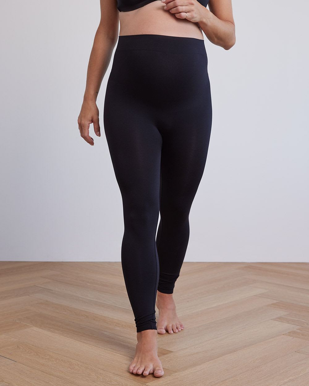 Crop Seamless Legging - Thyme Maternity