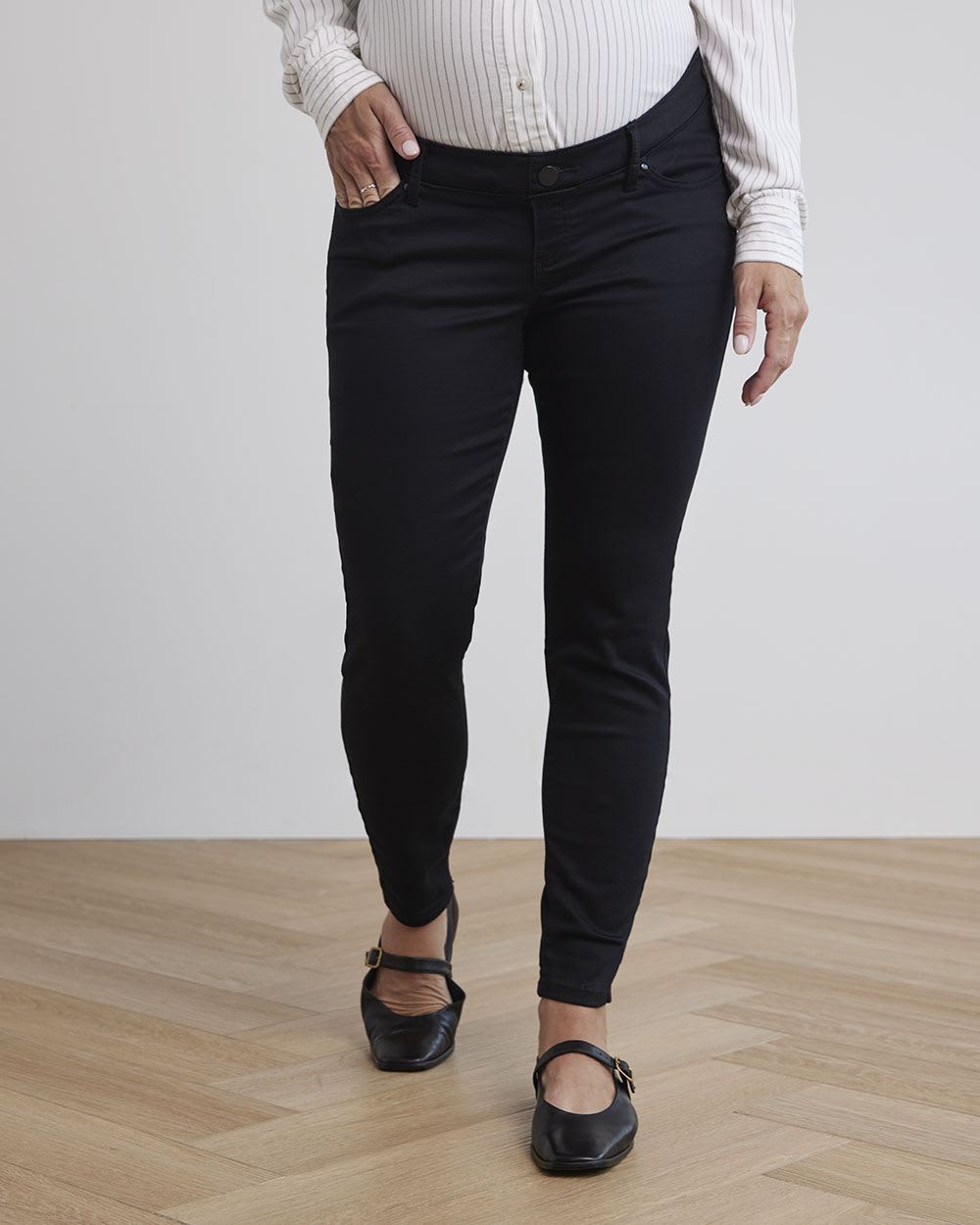 Black Natalie Jeggings - 28" - Thyme Maternity