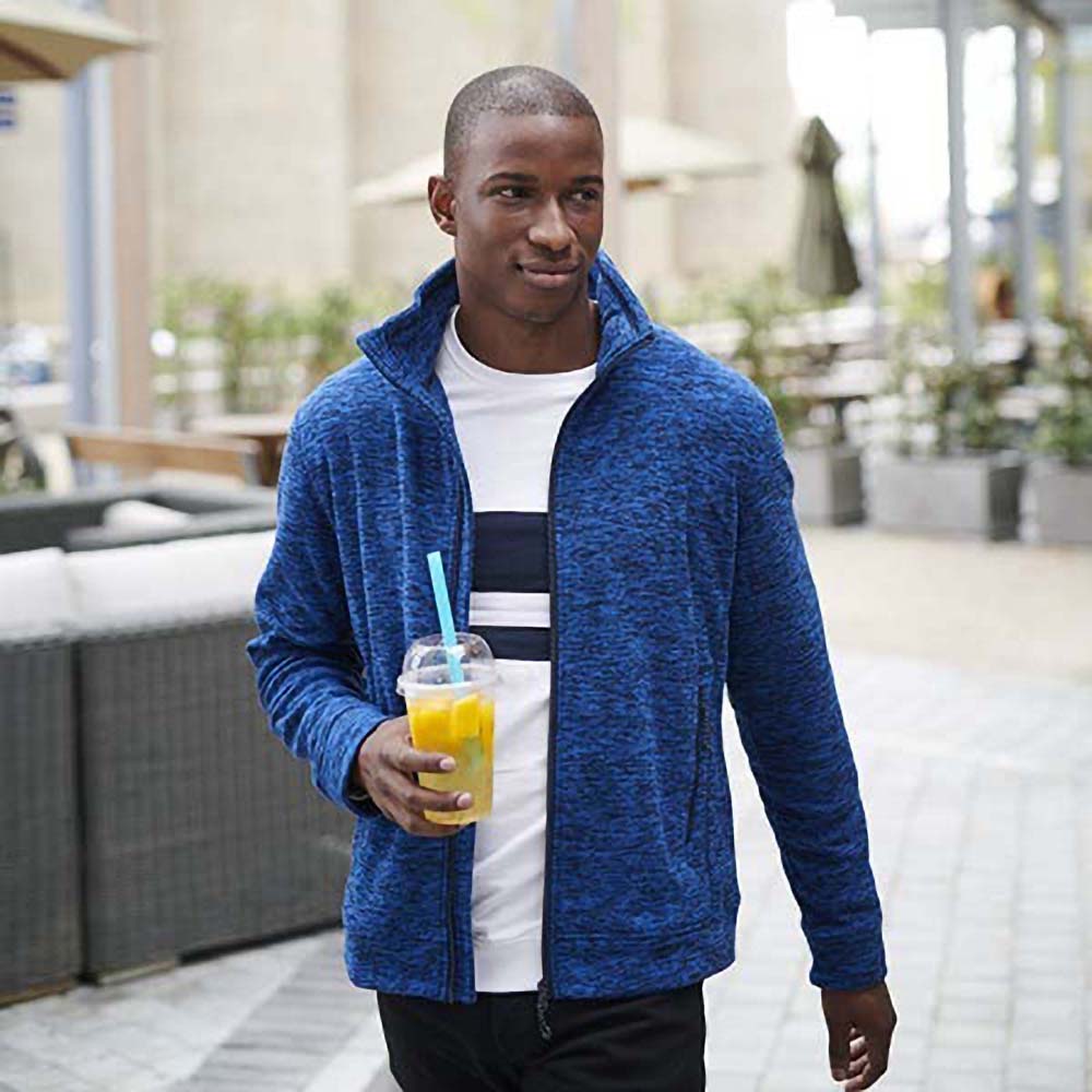 Regatta - Mens Thornly Full Zip Marl Fleece Jacket