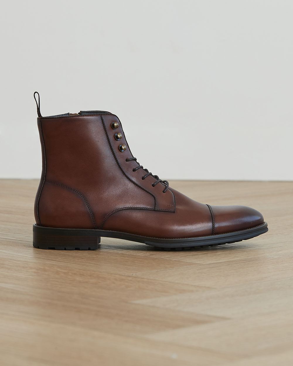 Steve Madden (TM) - Daylon Tan Leather Boots