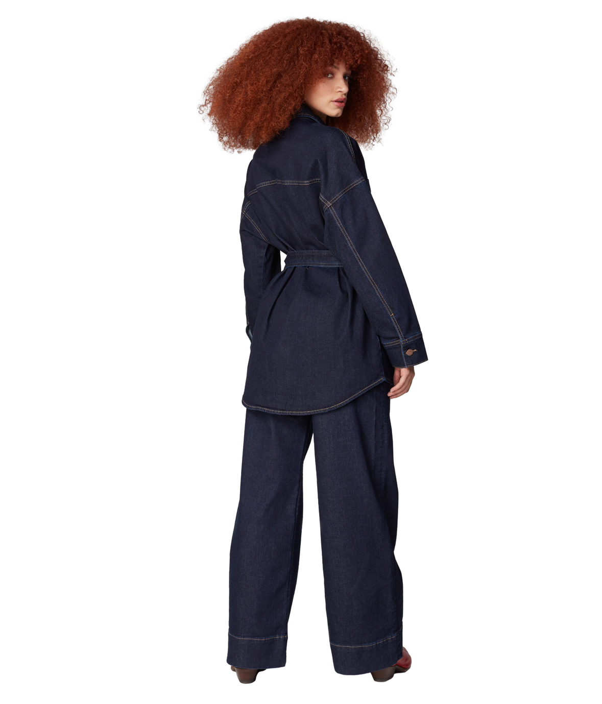 Lola Jeans HAYDEN-DRB Belted Jacket