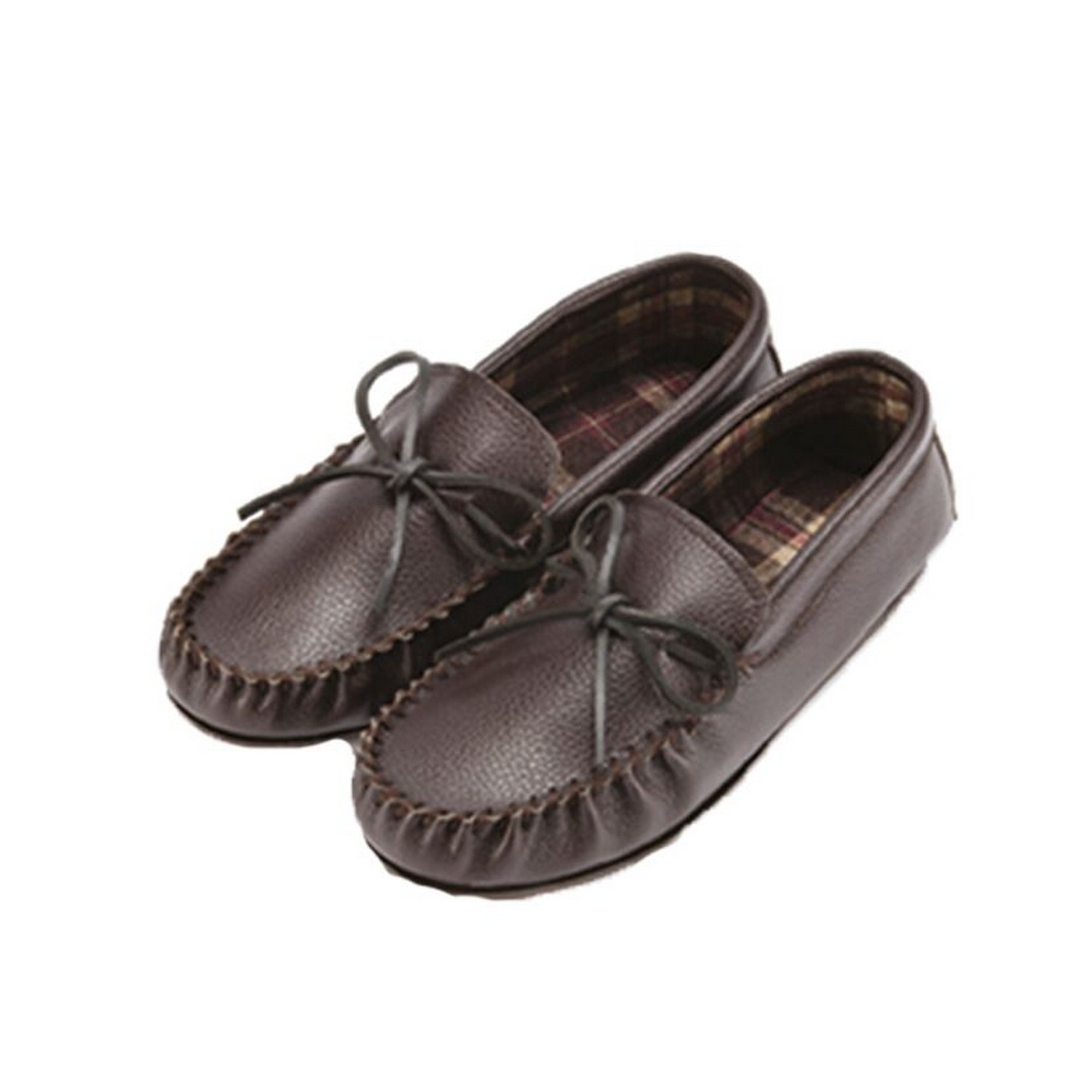 Eastern Counties Leather - Unisex Fabric Lined Moccasins