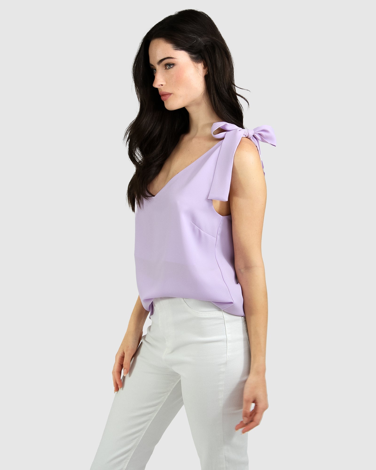 Belle & Bloom Feel For You V Neck Top