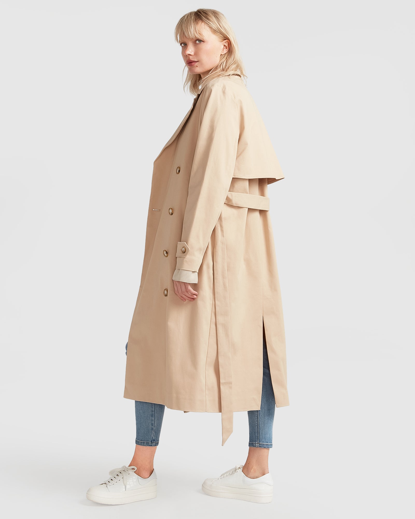Belle & Bloom Empirical Trench Coat