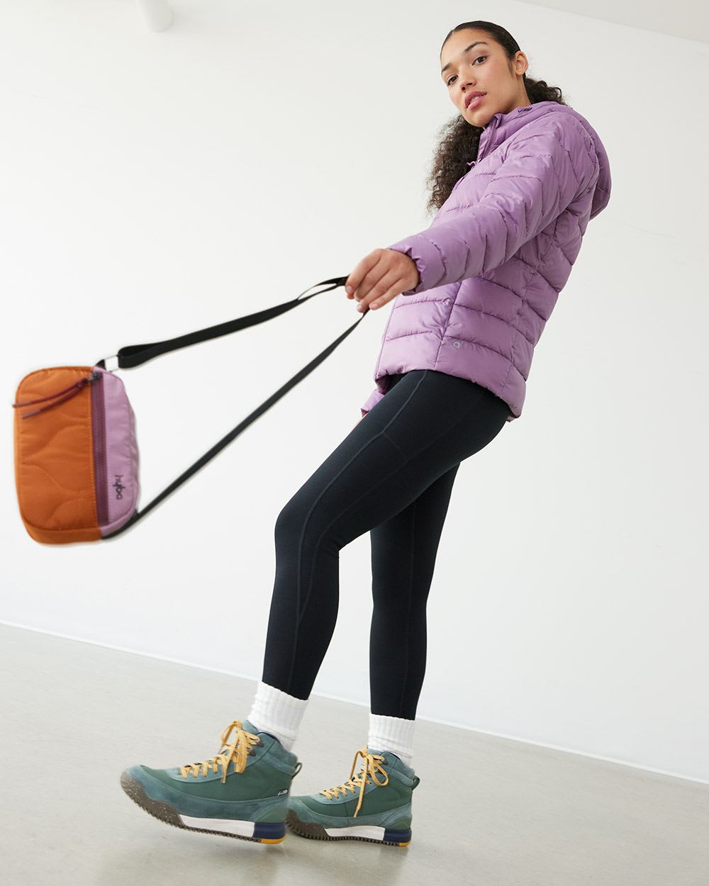 Short Quilted Packable Jacket