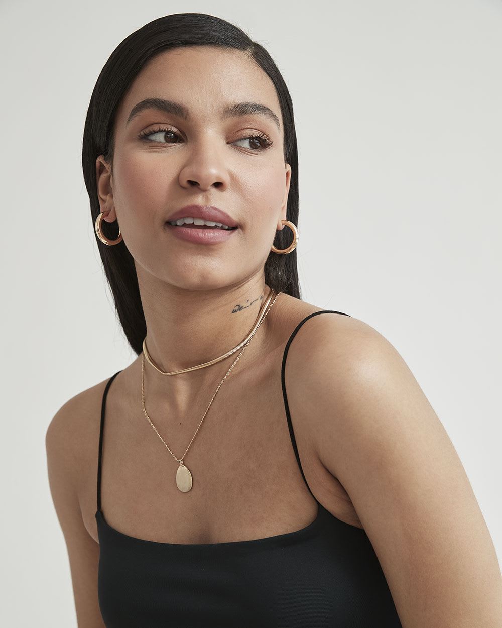 Square-Neck Cropped Cami