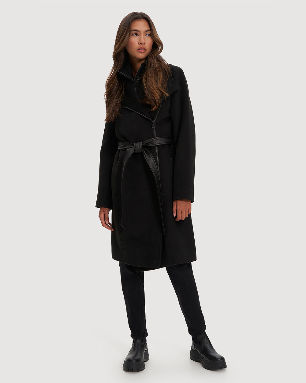 Noize - Aiko Long Length Vegan Wool Coat