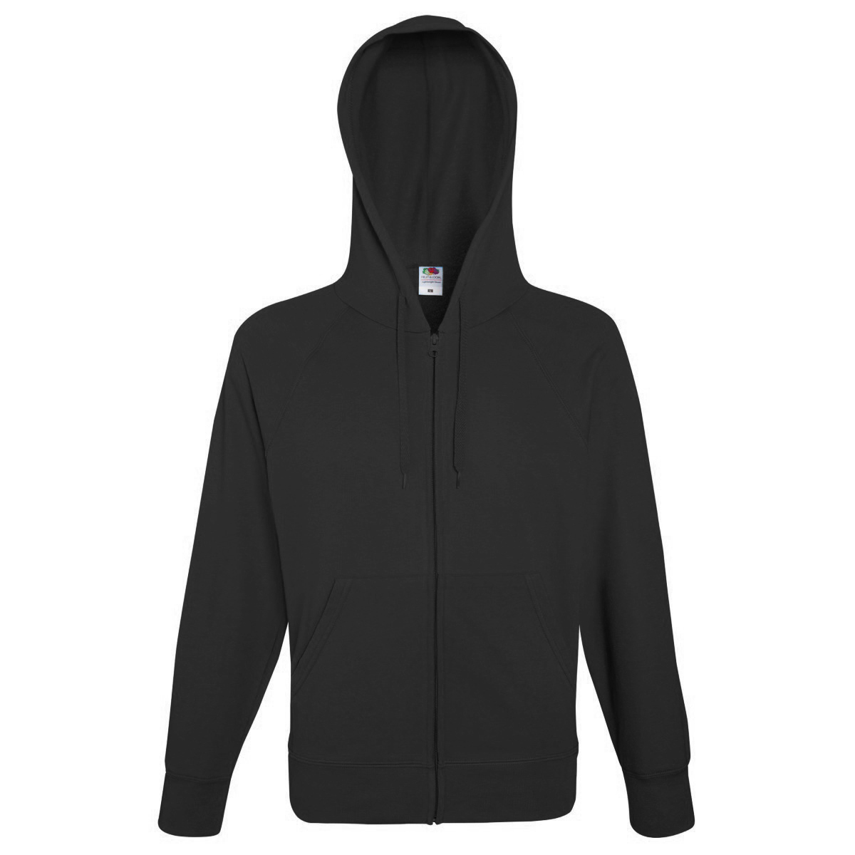 Fruit of the Loom - Mens Lightweight Full Zip Jacket / Hoodie