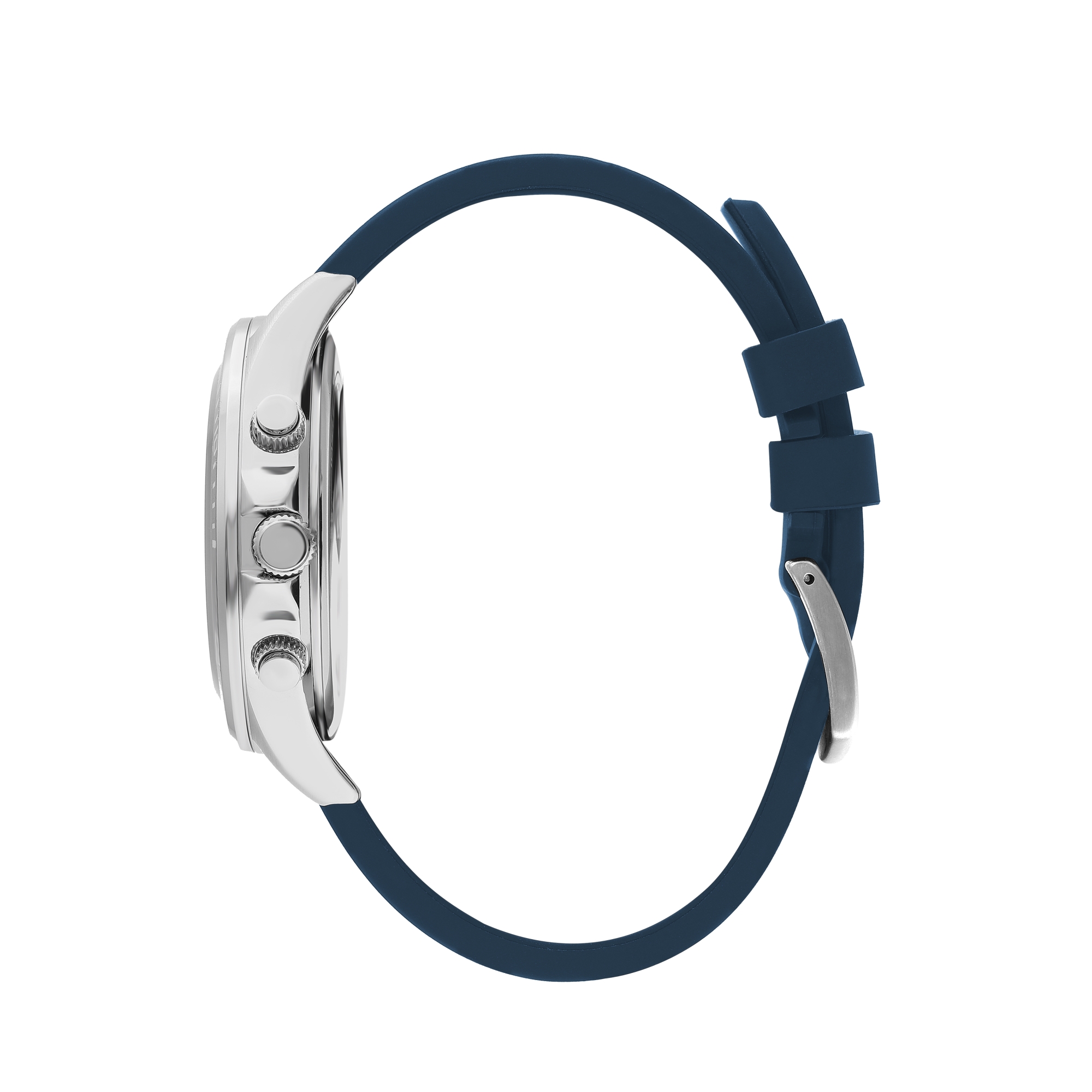 LEE COOPER-Men's Silver 45mm watch w/Silver Dial