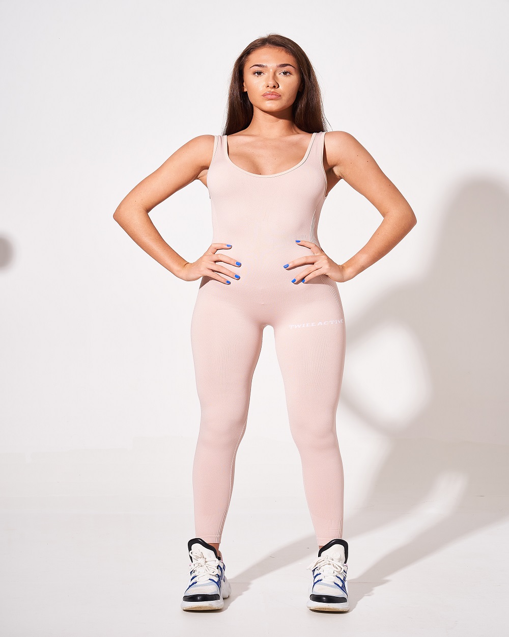 Twill Active - Lure Recycled Premium Rib Unitard - Mink